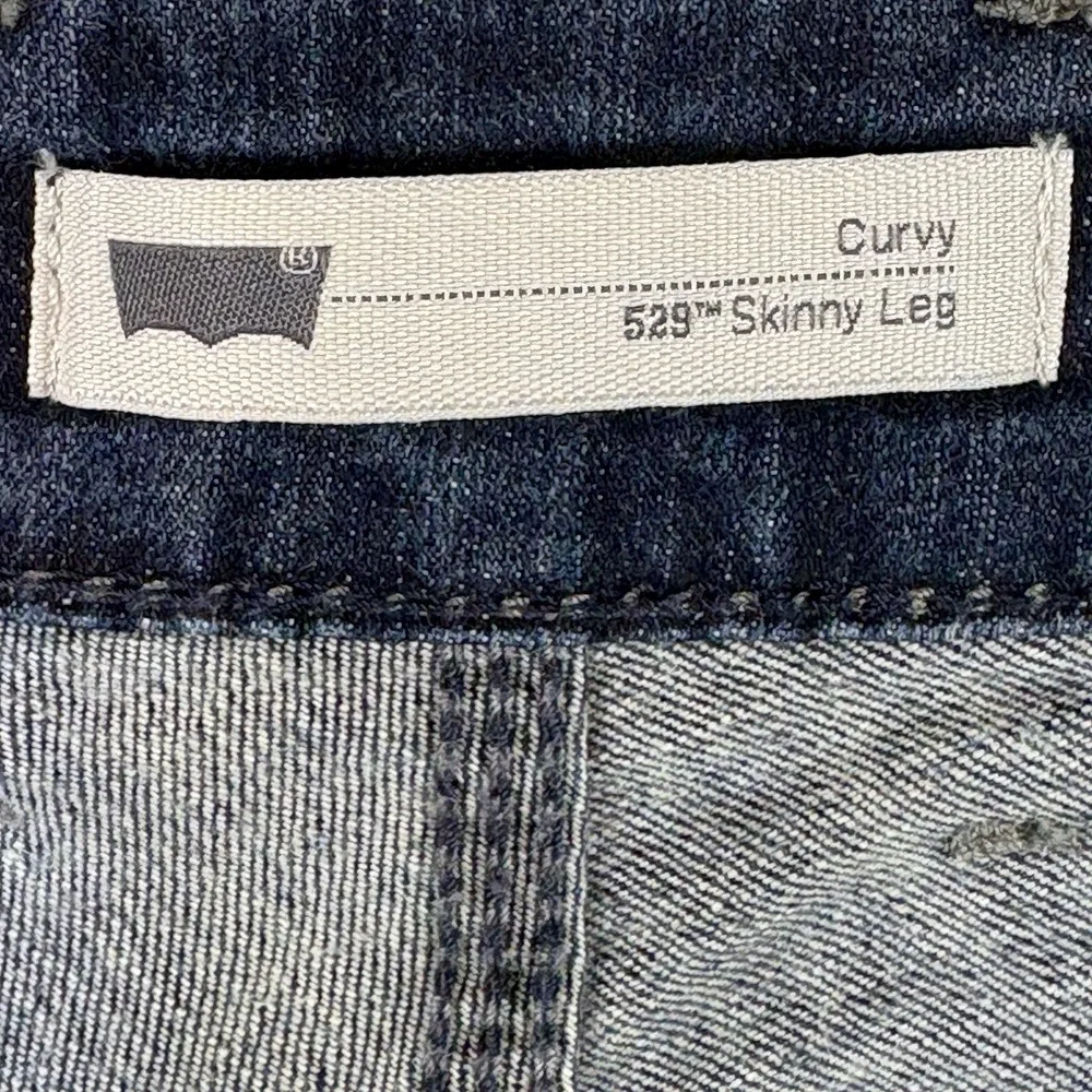 Levis 529 Curvy Skinny Jeans Womens 30x32‎ Dark Wash Stretch Modern Casual